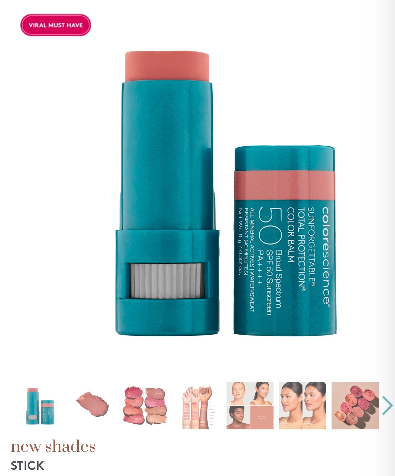 Sunforgettable Total Protection Color Balm SPF 50