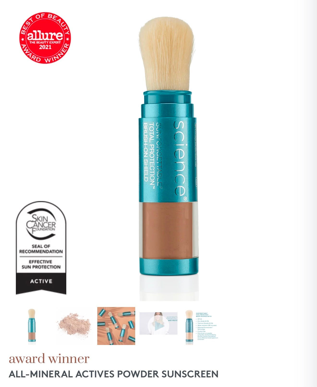 Sunforgettable Total Protection Brush-On Shield SPF 50
