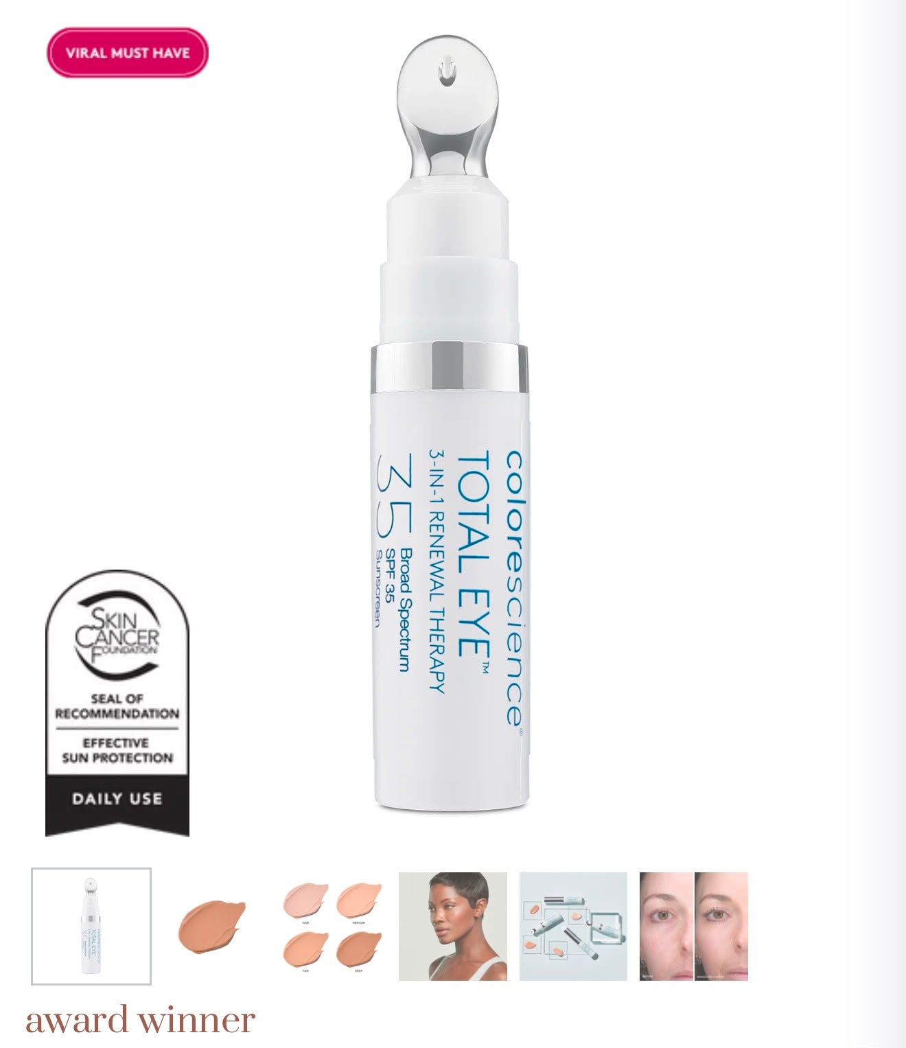 Total Eye 3-in-1 renewal therapy