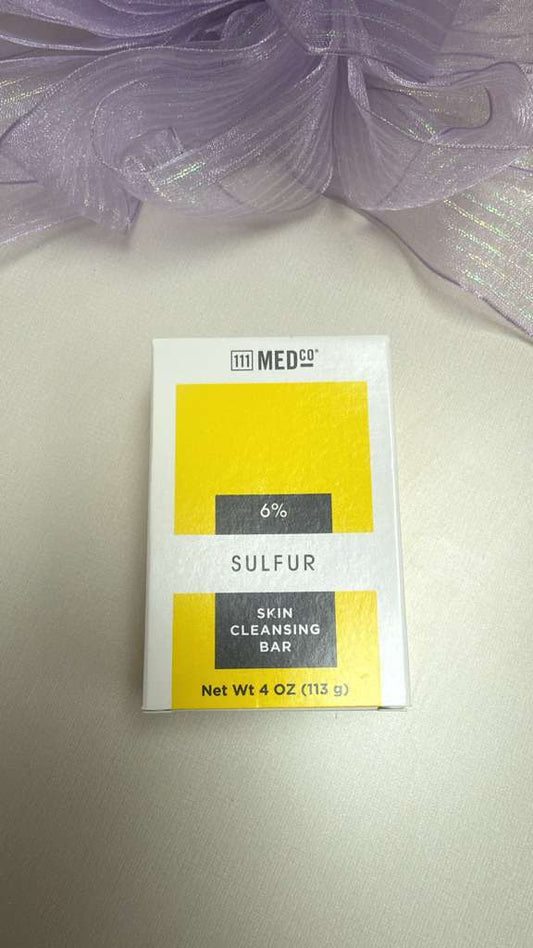 6% Sulphur Cleansing Bar